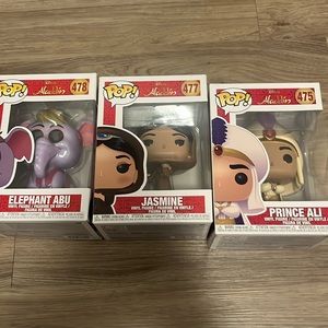 Aladdin pop figures